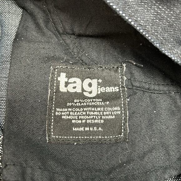 Tag Women's Black Stretch Jeans Size 30 - Picture 15 of 16